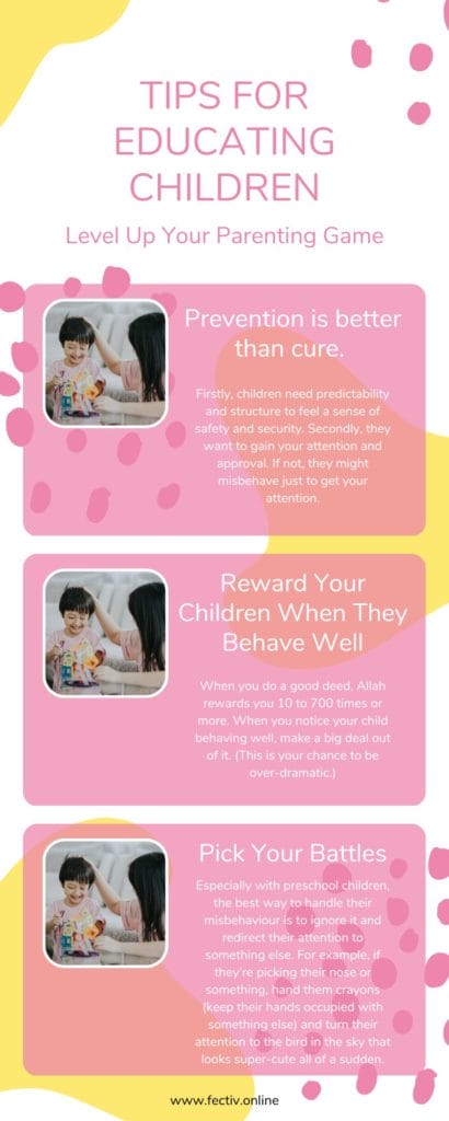 Infographic 3 tips to parent young children