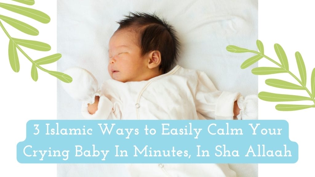 Title pic with baby sleeping calmly