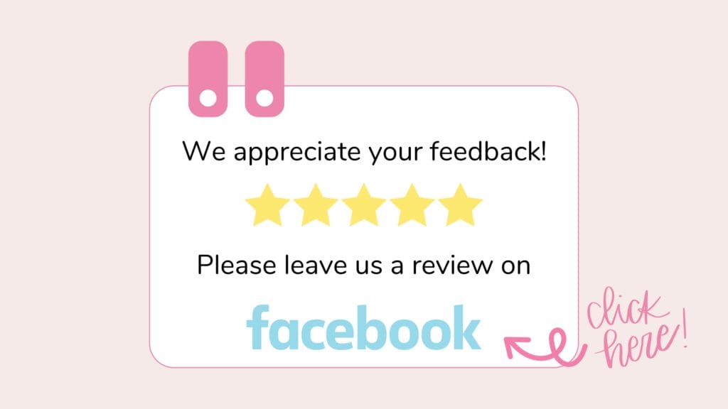 We appreciate your feedback written with stars