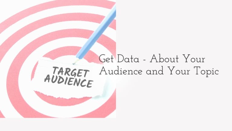 dart board with 'target audience' written on it