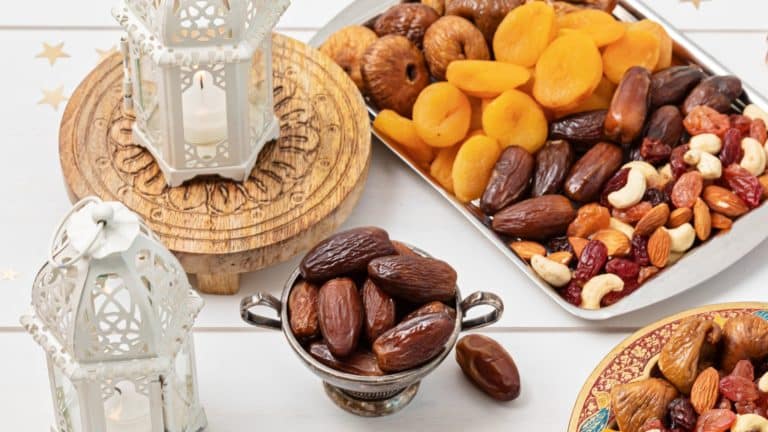 dates and other dried fruits and nuts to make iftar meaningful