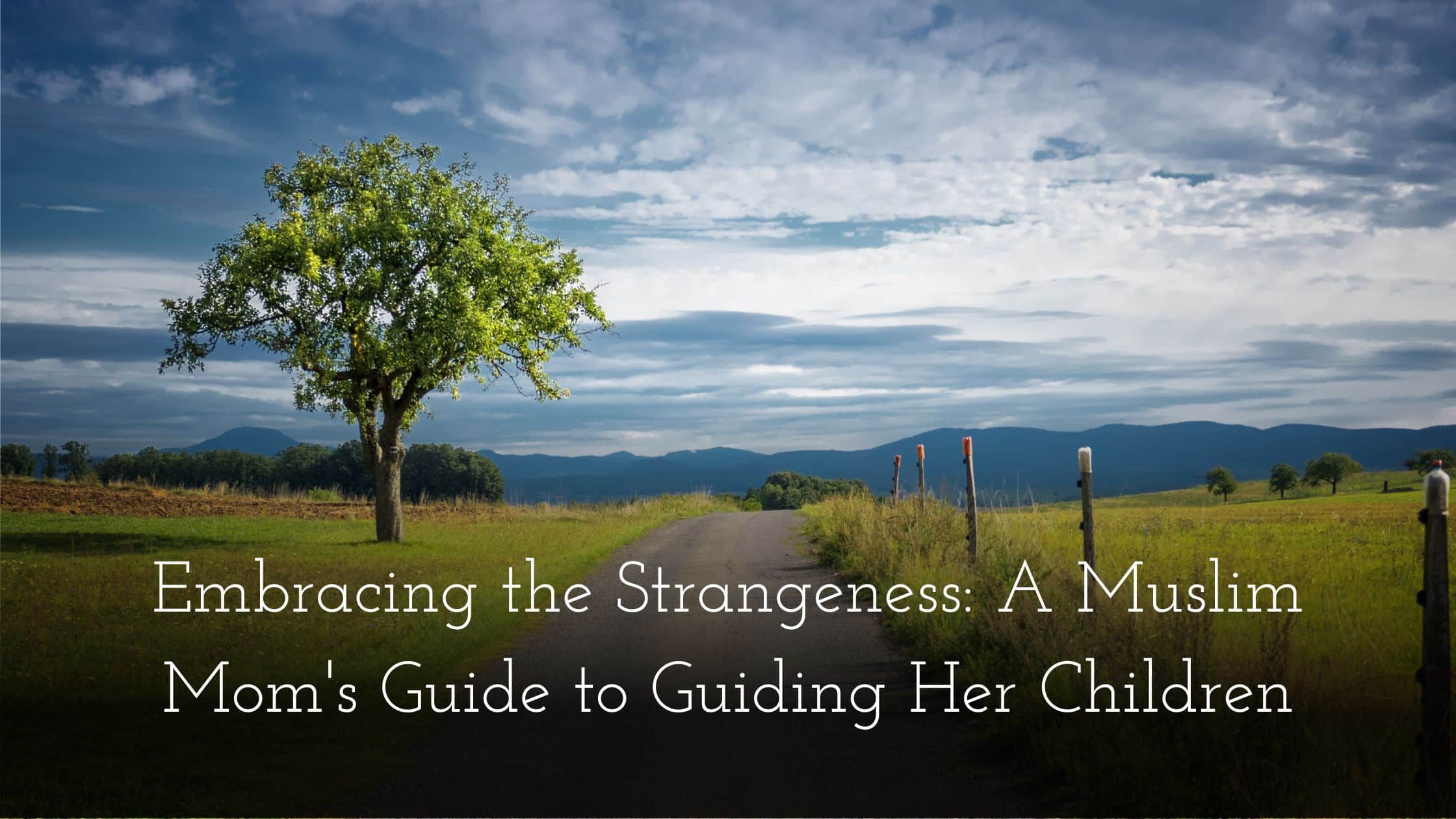 Guiding Her Children On The Righteous Path