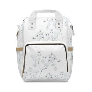 Floral Diaper Bag - Backpack for Moms
